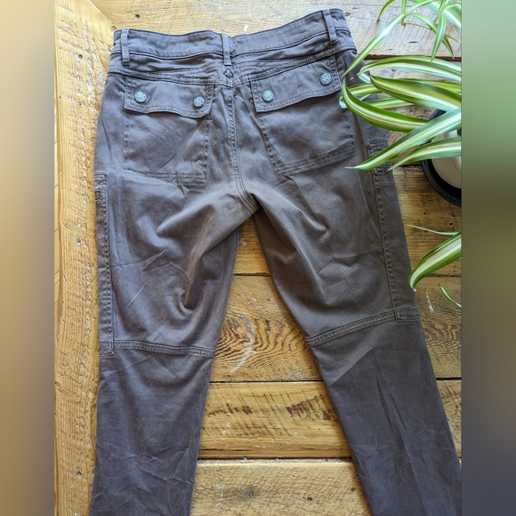 Prana, stretch cotton, size 4, carpenter, brown - Picture 4 of 7